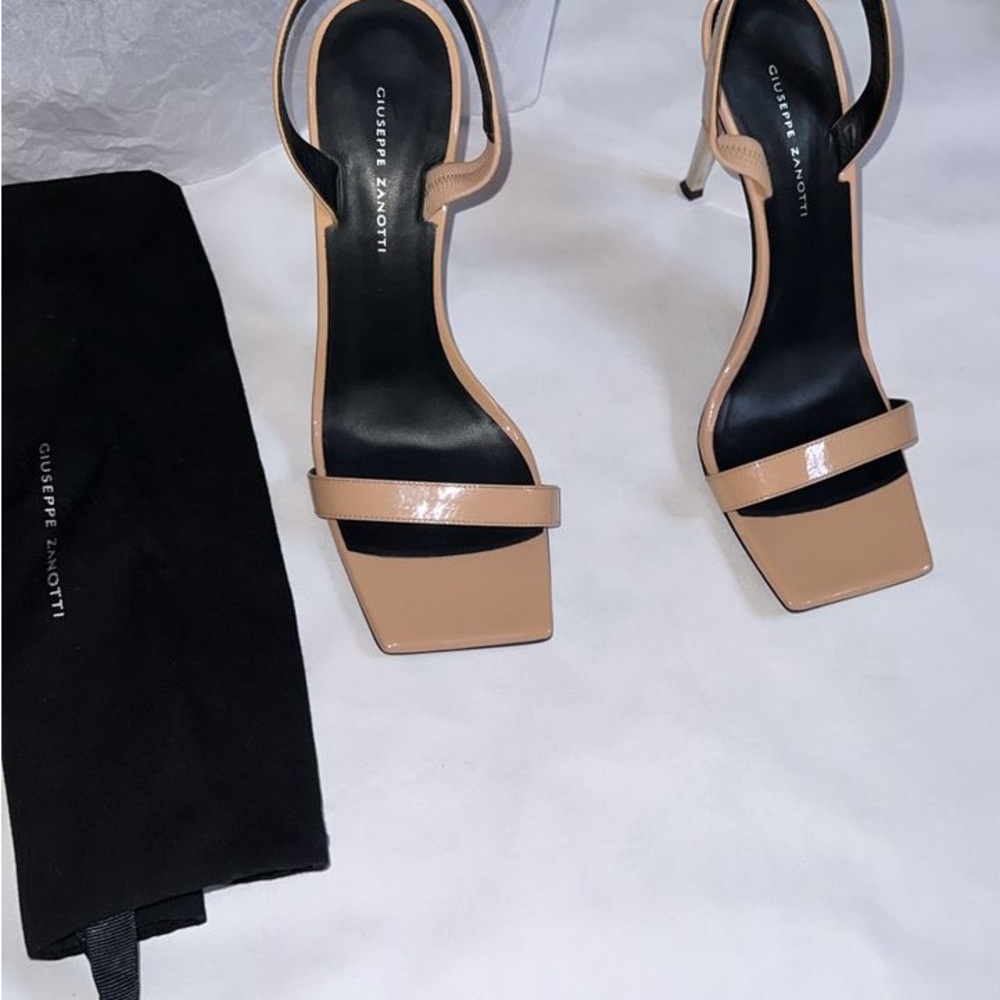 Giuseppe Zanotti Nude Heeled Sandals